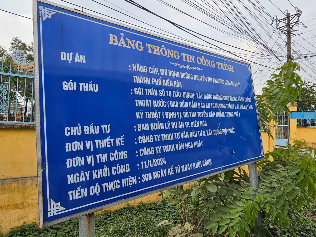 Dong Nai: Bao gio duong Nguyen Tri Phuong moi hoan thanh?