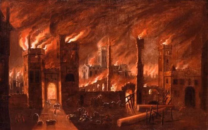 Cụ thể, Nostradamus dự đoán thành phố London sẽ xảy ra vụ cháy kinh hoàng gây thiệt hại lớn. Đúng như lời tiên tri của Nostradamus, vào ngày 2/9/1666, một trận hỏa hoạn nghiêm trọng đã xảy ra ở thành phố London và diễn ra trong suốt 5 ngày. Hậu quả là 8 người thiệt mạng.