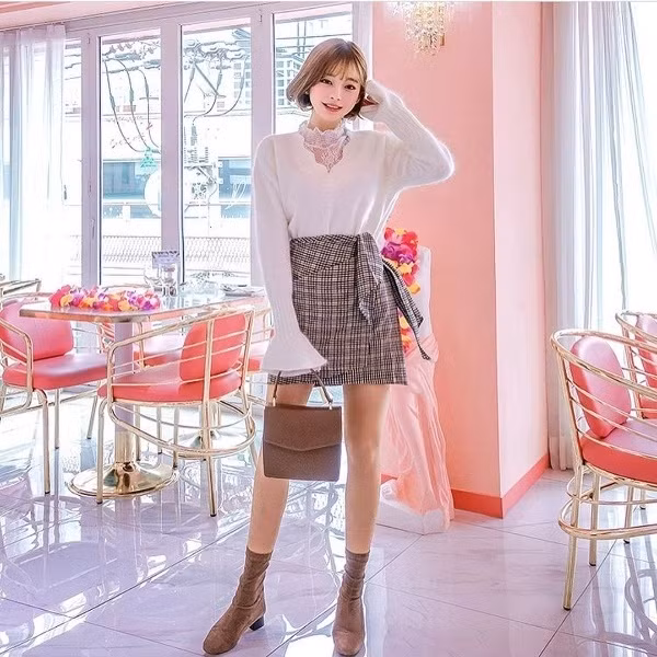 Style ngot ngao cua co nang ''Angela Baby cua Han Quoc
