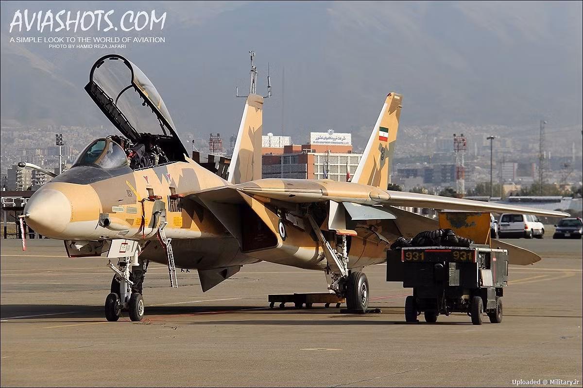 Trong trường hợp xung đột với Mỹ xảy ra, F-14 có thể là loại chiến đấu cơ chủ lực để đấu lại các chiến đấu cơ Mỹ.