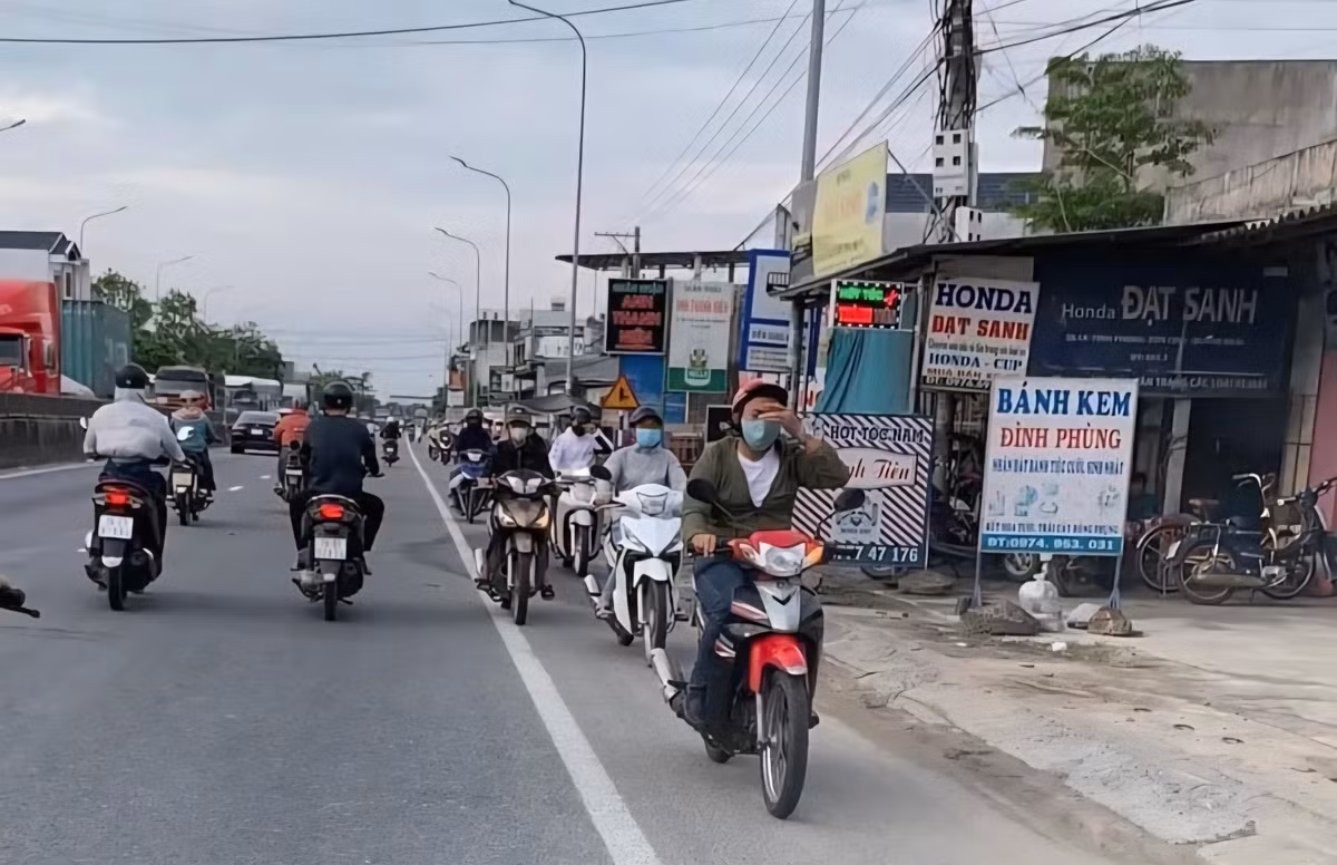CSGT Quang Ngai quyet xoa diem den boi xe nguoc chieu tren QL 1A