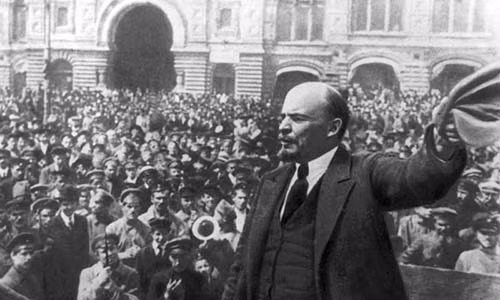 Lãnh tụ Vladimir Lenin là một trong những gương mặt tiêu biểu trong Cách mạng tháng Mười Nga.