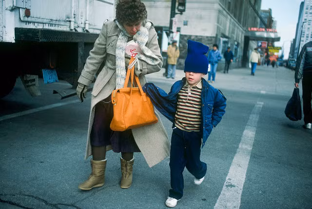 Cuộc sống náo nhiệt ở Chicago tháng 3/1988.