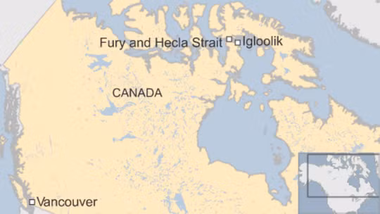 Vào năm 2016, người dân ở Igloolik, Nunavut (Canada) nghe thấy âm thanh bí ẩn phát ra từ đáy Bắc Cực. Sự việc càng trở nên bí ẩn hơn khi âm thanh này khiến động vật hoảng sợ và bỏ đi trong suốt nhiều tháng. Sau khi được người dân báo cáo về âm thanh bí ẩn, giới chức Canada đã cử một một máy bay quân sự đi tìm nguyên nhân.