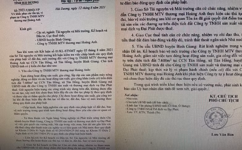 Cty Hoang Anh Hai Duong vuong nhieu sai pham: Tinh ra tay “diem huyet”-Hinh-2