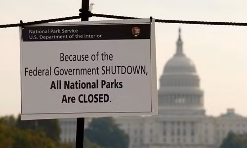 Chính phủ Mỹ phải tạm thời đóng cửa sau một năm Tổng thống Trump cầm quyền. Ảnh: Fox News.