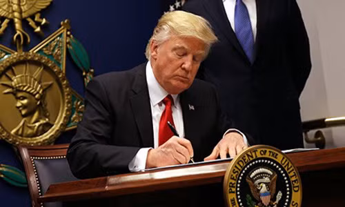 Tổng thống Mỹ Donald Trump.