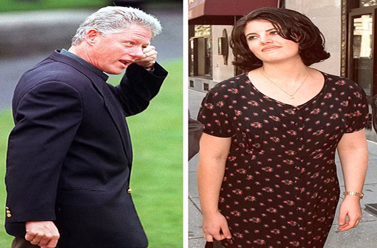 Vụ bê bối tình dục của cựu Tổng thống Mỹ Bill Clinton với thực tập sinh Nhà Trắng Monica Lewinsky là vụ bê bối tình ái chấn động nhất trong chính trường Mỹ. Vụ bê bối đã khiến ông Bill Clinton bị Quốc hội luận tội nhưng sau đó được tuyên vô tội.