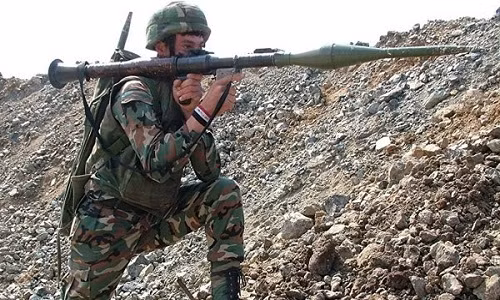 Quân đội Syria tiêu diệt nhiều chỉ huy khủng bố ở Damascus và Idli những ngày qua. Ảnh: FNA.
