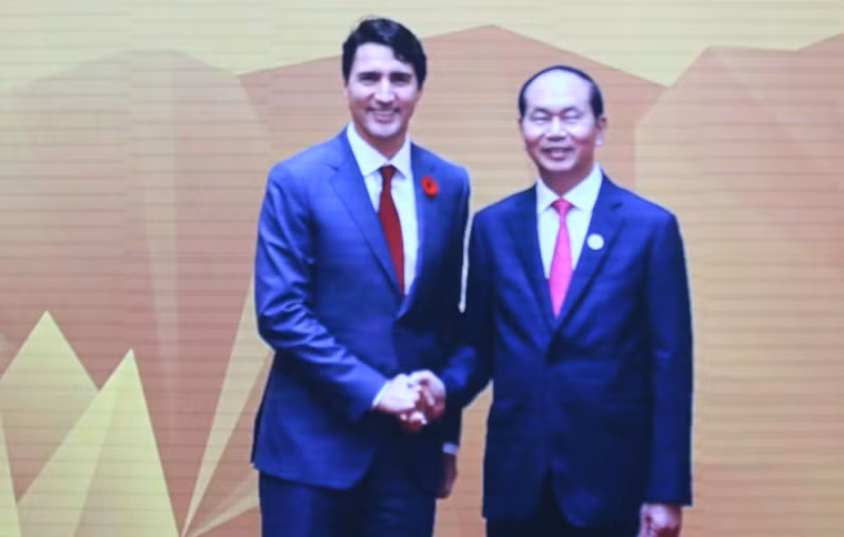 Thủ tướng Canada Justin Trudeau.