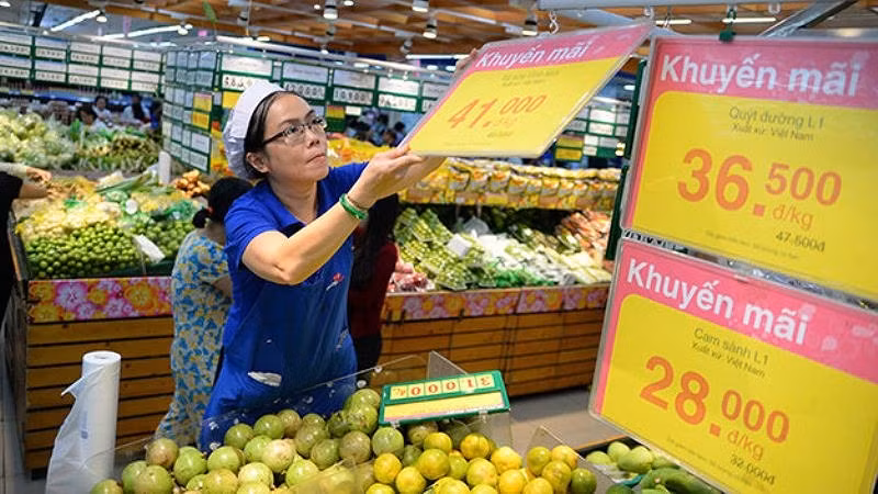 Các siêu thị chỉ được giảm giá, khuyến mãi ba đợt trong năm? Ảnh minh họa.