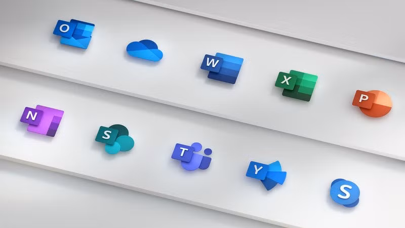 Microsoft Office công bố bộ biểu tượng mới sau 5 năm Microsoft Office cong bo bo bieu tuong moi sau 5 nam