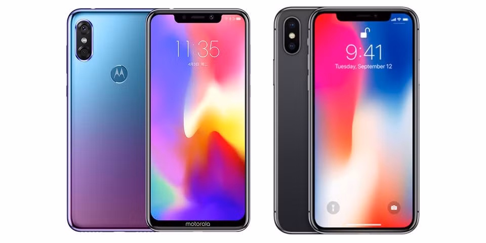 Motorola bị chế giễu “không biết xấu hổ” khi nhái iPhone X trắng trợn Motorola bi che gieu “khong biet xau ho” khi nhai iPhone X trang tron