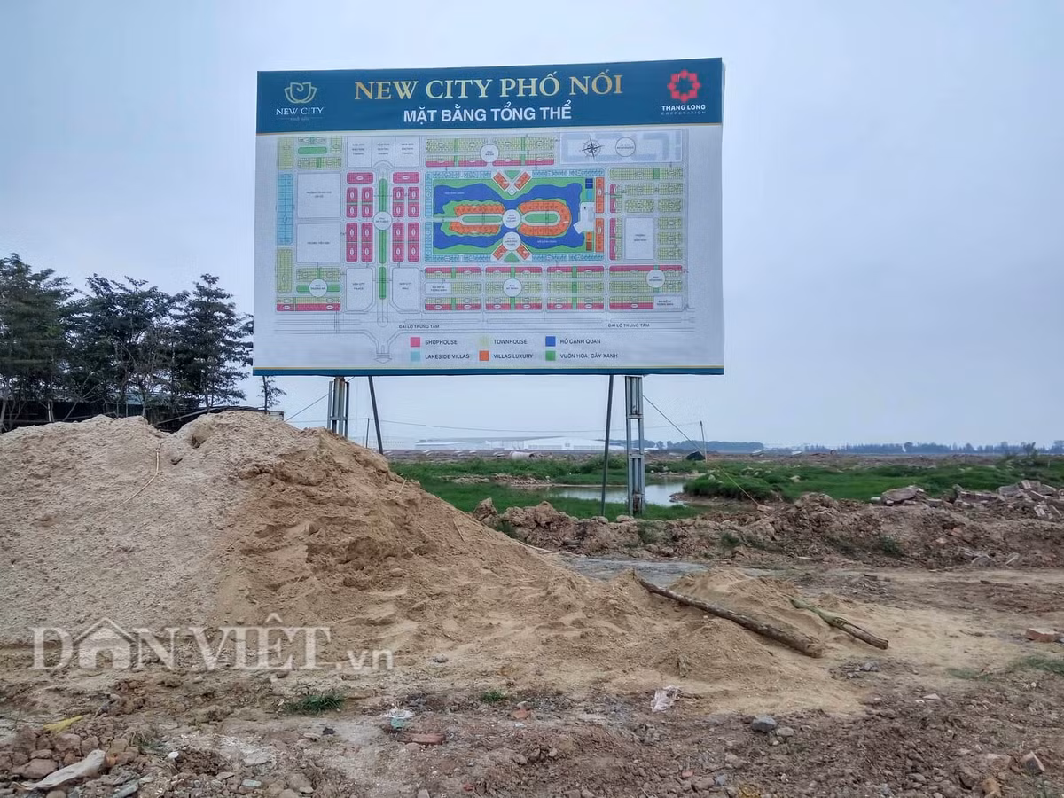 Mua dat New City Pho Noi, khach chiu phi dich vu 