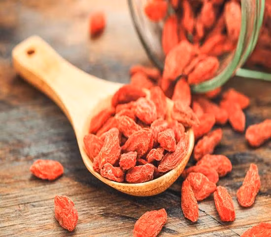 Hạt kỷ tử - thực phẩm bổ dưỡng thường được sử dụng ở các nước châu Á.