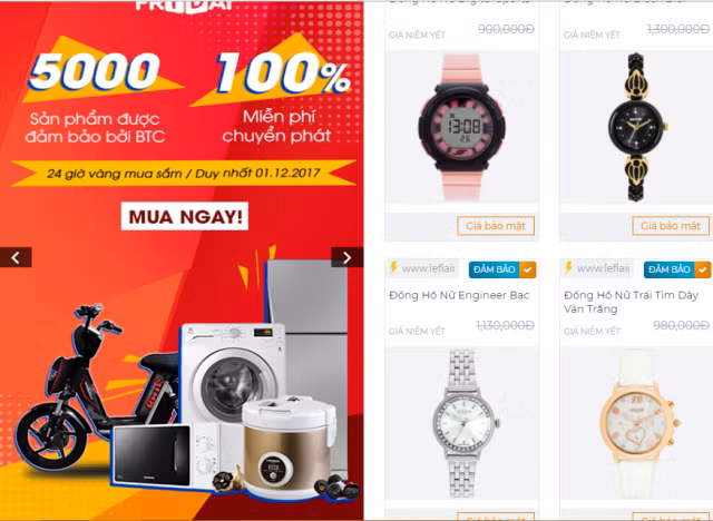 Ban tổ chức cho biết, đã có 5.000 sản phẩm đảm bảo trên hệ thống được rà soát.