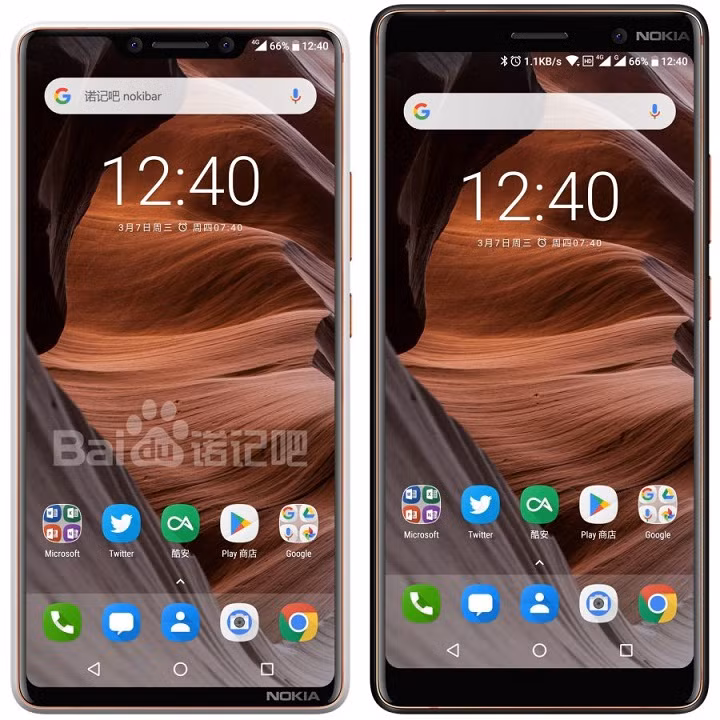 Nokia 9 và Nokia 7 Plus. Nokia 9 và Nokia 7 Plus.