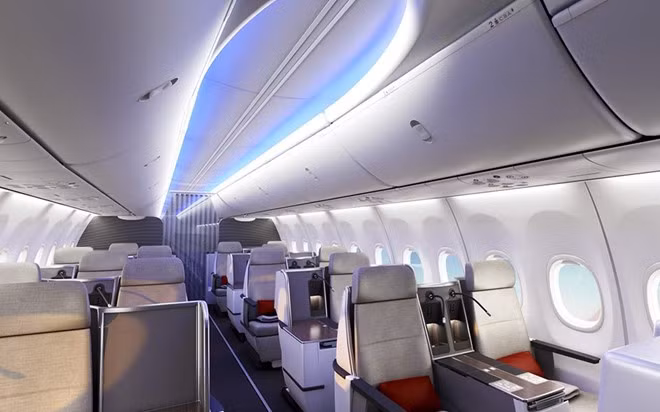 Nguồn gốc của tên Boeing 737 Max 200 đến từ số ghế có thể xếp trên máy bay. Thông thường, Boeing 737 Max 8 chỉ chứa 189 chỗ ngồi.