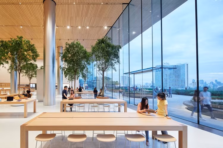Apple khoe hinh anh dau tien ve store sang chanh tai Thai Lan-Hinh-2