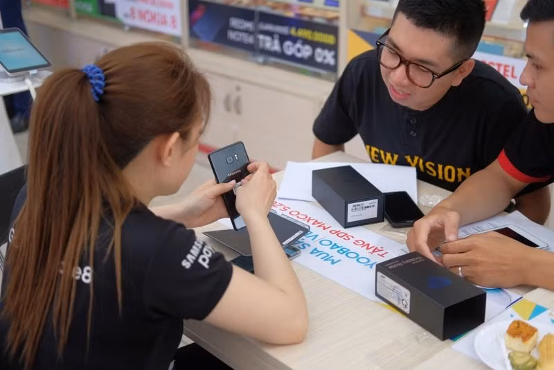 20.000 máy Samsung Note FE được đặt mua trước tại Việt Nam 20.000 may Samsung Note FE duoc dat mua truoc tai Viet Nam