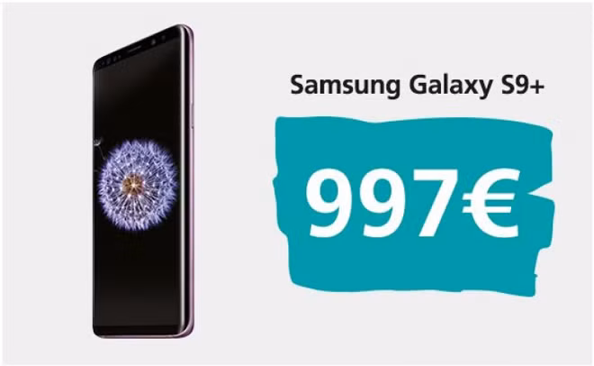 Giá dự kiến của Galaxy S9+.
