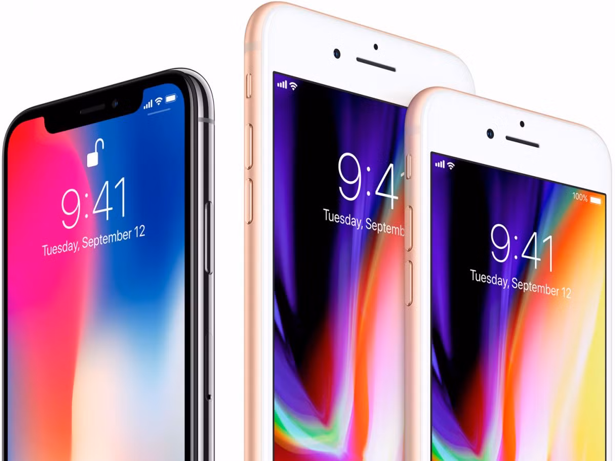 Iphone 8 và 8 Plus có nhiều tính năng giống hệt iPhone X. Ảnh: BI.