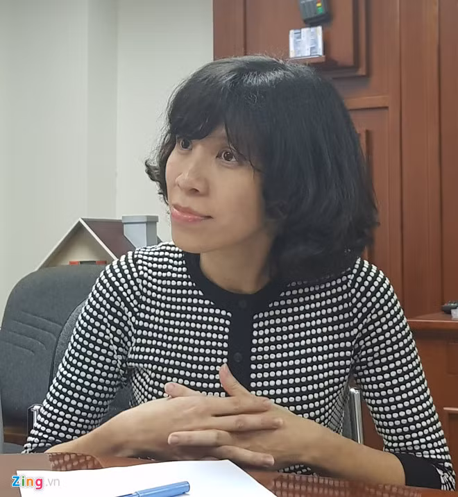 Bà Lại Việt Anh, Phó cục trưởng Cục Thương mại điện tử và Kinh tế số, Bộ Công Thương. Ảnh: Hiếu Công.