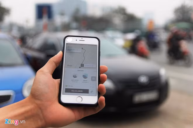Uber sap tang gia manh tai Ha Noi va TP.HCM