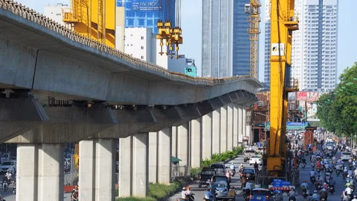 Dự án xây dựng đường sắt đô thị Hà Nội tuyến Cát Linh - Hà Đông nhiều lần được "nêu gương" lãng phí.