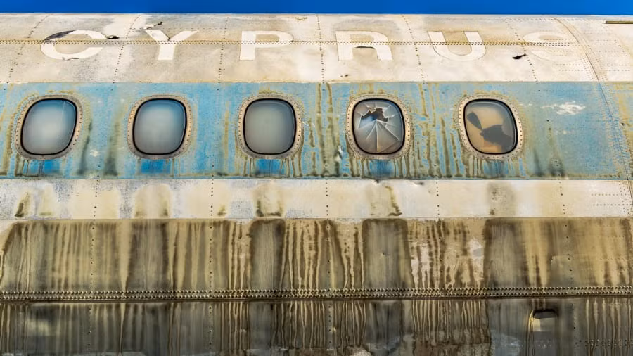 Sân bay Quốc tế Larnaca (LCA) đã được mở tại Cộng hòa Cyprus vào năm 1975 sau khi Nicosia đóng cửa. Tiếp đó, năm 1983, Sân bay Quốc tế Paphos (PFO) cũng đi vào hoạt động.