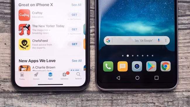 Thiết bị Android đã khai tử phím Home vật lý nhưng người dùng không gặp rắc rối bởicụm 3 phím điều hướng bố trí thông minh. Nguồn: PhoneArena.