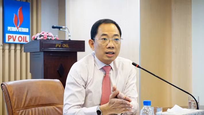 "Công ty rất may mắn khi lấy được tên mã chứng khoán phù hợp với ngành nghề kinh doanh của mình", người đứng đầu PV Oil hài hước chia sẻ.