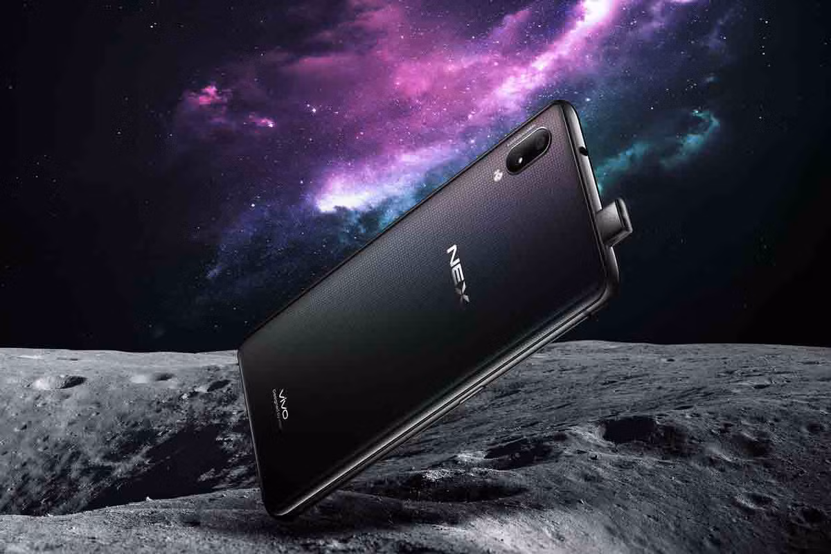 Camera selfie của Vivo NEX dạng pop-up.