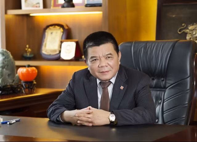 Ông Trần Bắc Hà, nguyên Chủ tịch HĐQT BIDV. Ảnh: BIDV.