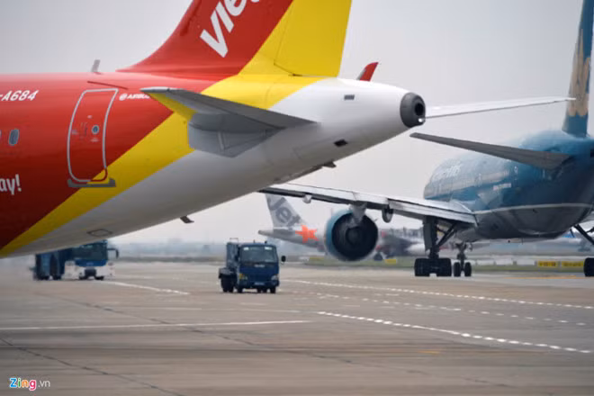 Vietjet Air là hàng hàng không từng gặp rất nhiều khó khăn trong giai đoạn khởi đầu kinh doanh. Ảnh minh họa: Hoàng Hà.