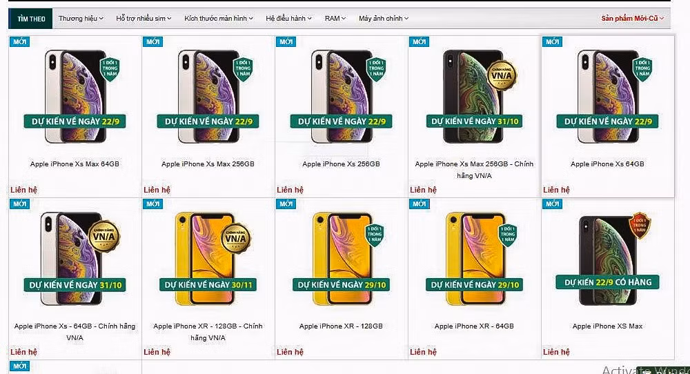Apple ra sieu pham: Thi truong iPhone xach tay Viet Nam bi 