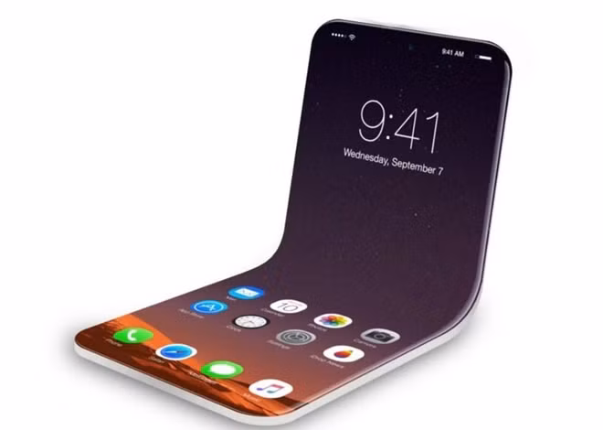 iPhone man hinh uon cong sap ra mat, Apple san sang doi dau Samsung