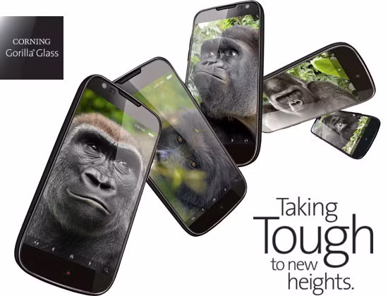Kính Corning Gorilla Glass hiện đã ở thế hệ thứ 5.