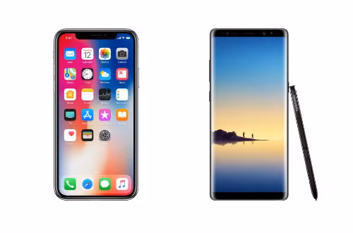 Khao sat: Nguoi dung “chuong” Galaxy Note 8 hon iPhone X