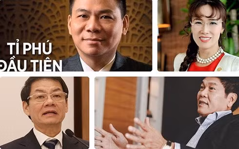 Theo Forbes, Việt Nam hiện có 4 tỷ phú USD.