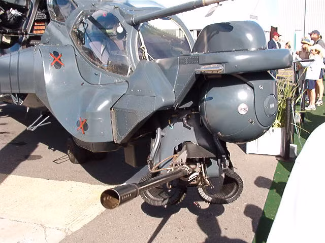 Chính phần mũi lắp khẩu pháo 20mm này khiến trực thăng tấn công Mi-24 Super Hind càng thêm phần hầm hố.