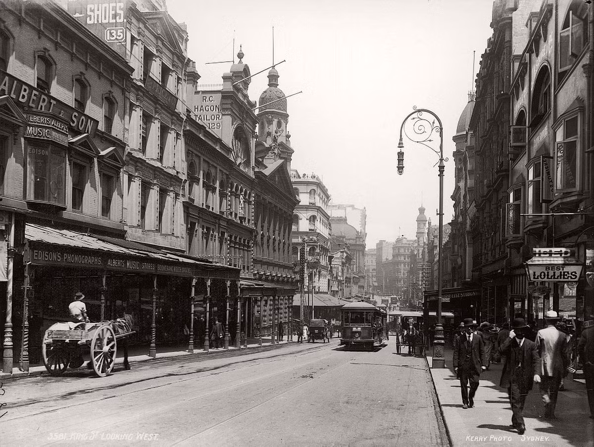 Một hình ảnh nữa về đường phố Sydney.