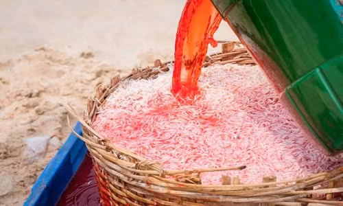 Ngày 23/3, những hình ảnh chia sẻ trên trang Facebook của My Lê đã khiến cộng đồng mạng "dậy sóng". Nghi vấn nhuộm đỏ ruốc bằng hóa chất tại Gành Đỏ (Phú Yên) khiến nhiều người lo lắng làm sao để chọn ruốc tươi ngon, không nguy hại cho sức khỏe.