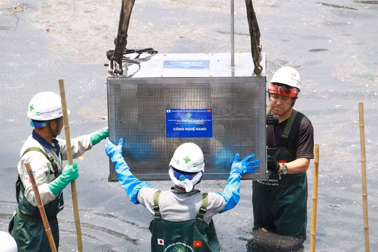 Theo ông Nguyễn Tuấn Anh, Công ty cổ phần Cải thiện môi trường Nhật Việt (JVE), công nghệ Nano - Bioreactor của Nhật Bản có 4 ưu điểm vượt trội so với các công nghệ hiện nay ở Việt Nam.