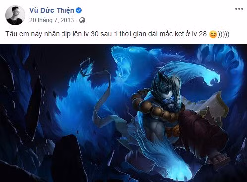 Vào thời điểm vài năm trước, trang cá nhân của Rhymastic tràn ngập bài đăng về game, đủ để thấy anh chàng này cuồng LMHT chẳng kém game thủ nào.