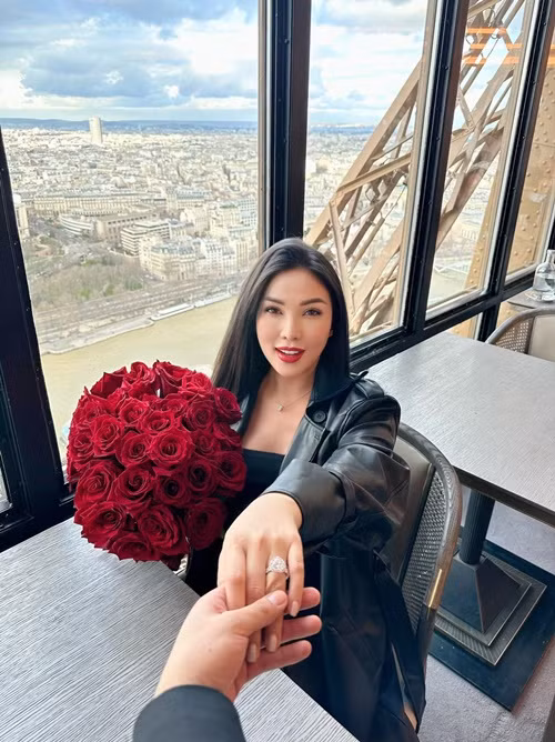 Nữ người mẫu chia sẻ, bạn trai là người gốc Việt, sinh ra và lớn lên tại Đức.