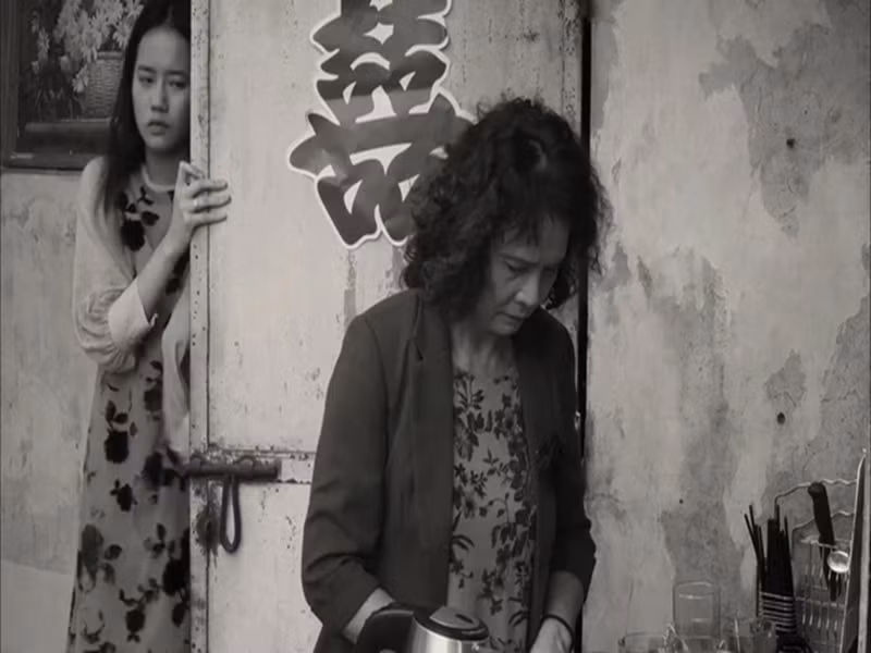Theo Người Lao Động, trong Cu li không bao giờ khóc, nghệ sĩ Minh Châu vào vai người phụ nữ trung niên tên Nguyện từng kết hôn một người Đức khi ông sang Việt Nam làm chuyên gia thủy điện. Cả hai ly thân khi ông về Đức làm việc tại một sở thú. Khi chồng mất, bà Nguyện sang Đức nhận tài sản do chồng để lại và nhận được một con Cu li. Về Việt Nam, bà Nguyện hay tin cháu gái sắp cưới sau khi mang thai. Ảnh: Người Lao Động.