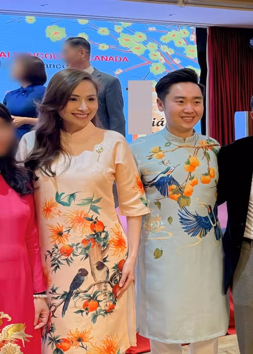 Diễm Hương và Thanh Duy tham gia một sự kiện vào đầu tháng 2.