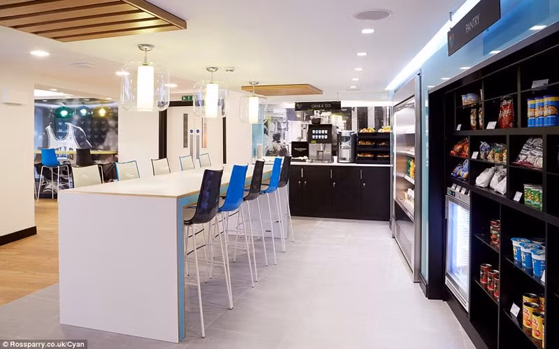 Khu vực nhà ăn dành cho sinh viên.