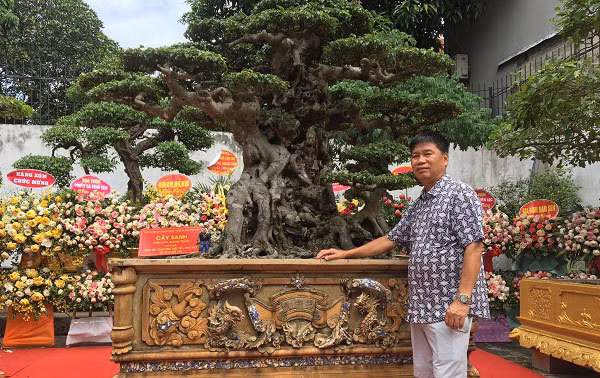 Tác phẩm sanh cổ "Tiên lão giáng trần" được ông Phan Văn Toàn (TP.Việt Trì, tỉnh Phú Thọ) mua lại với giá 28 tỷ đồng. Ảnh: Dân Việt.